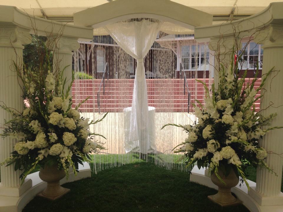 Lawn wedding