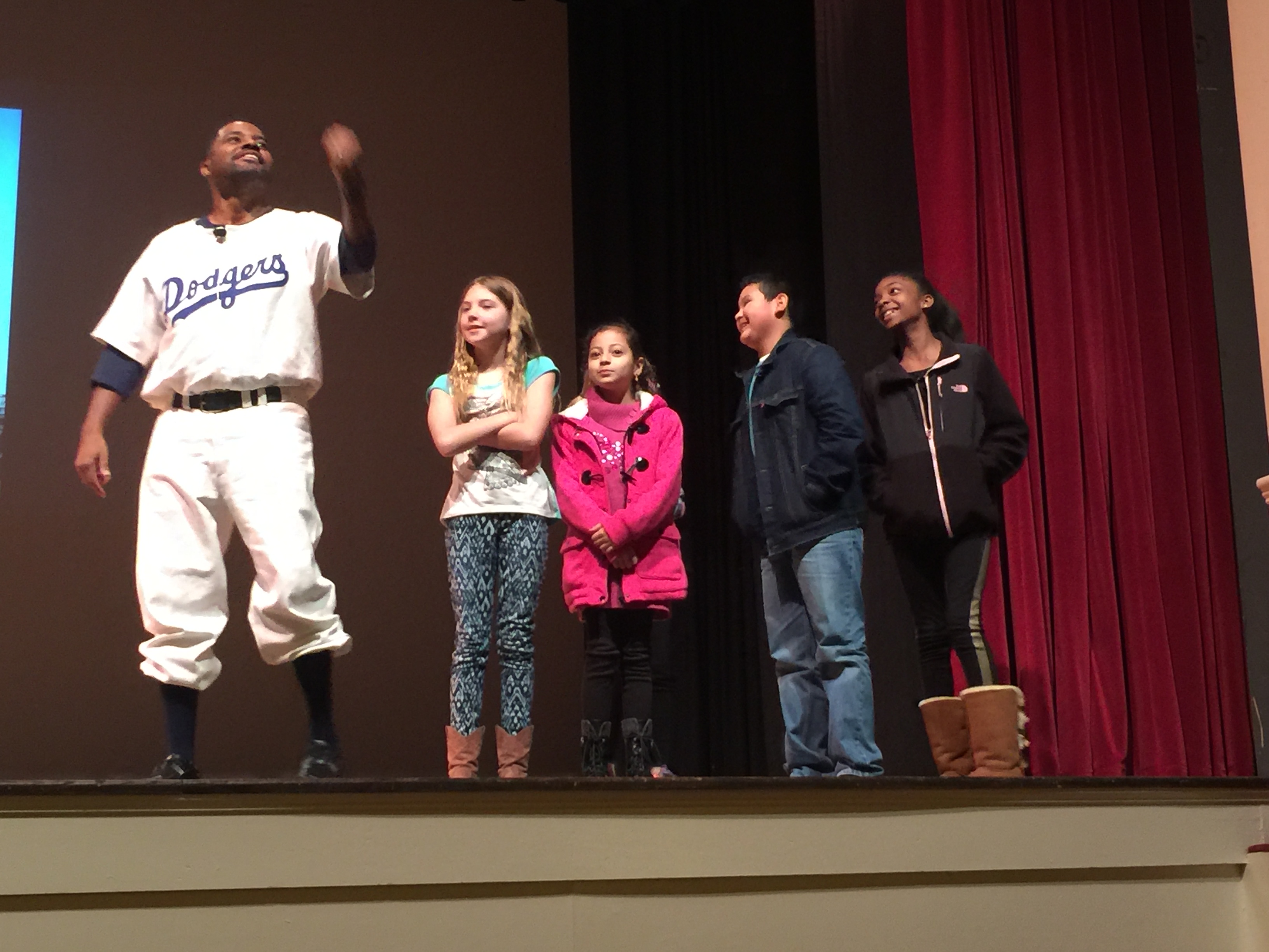 Mike Wiley in A Game Apart- The Life & Times of Jackie Robinson (Black History Month) Mike Wiley in A Game Apart- The Life & Times of Jackie Robinson (Black History Month)
