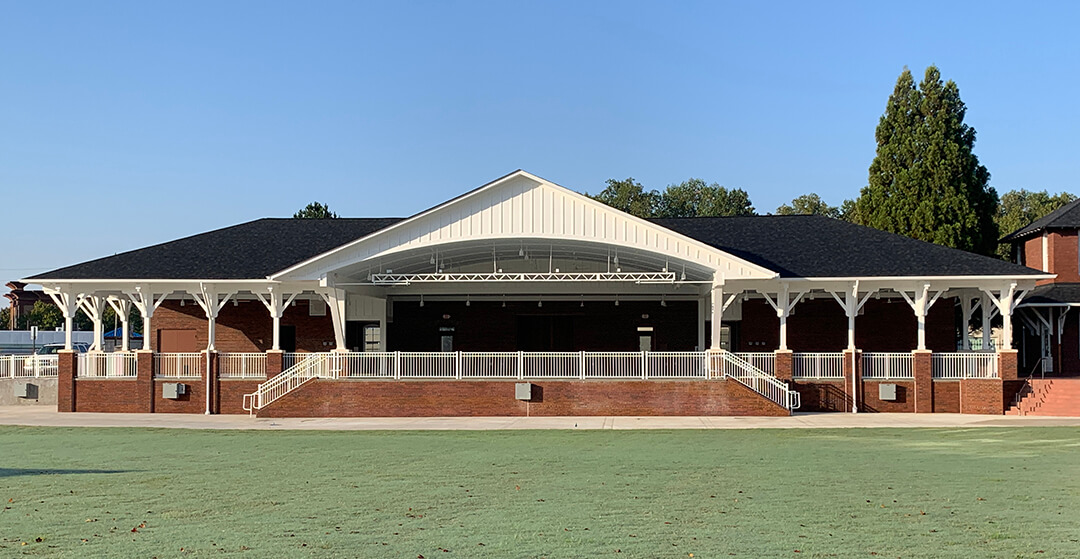 Arts Council Smithgall Arts Center new Outdoor/Stage Pavilion The Gladys Wyant Performing Arts Pavilion