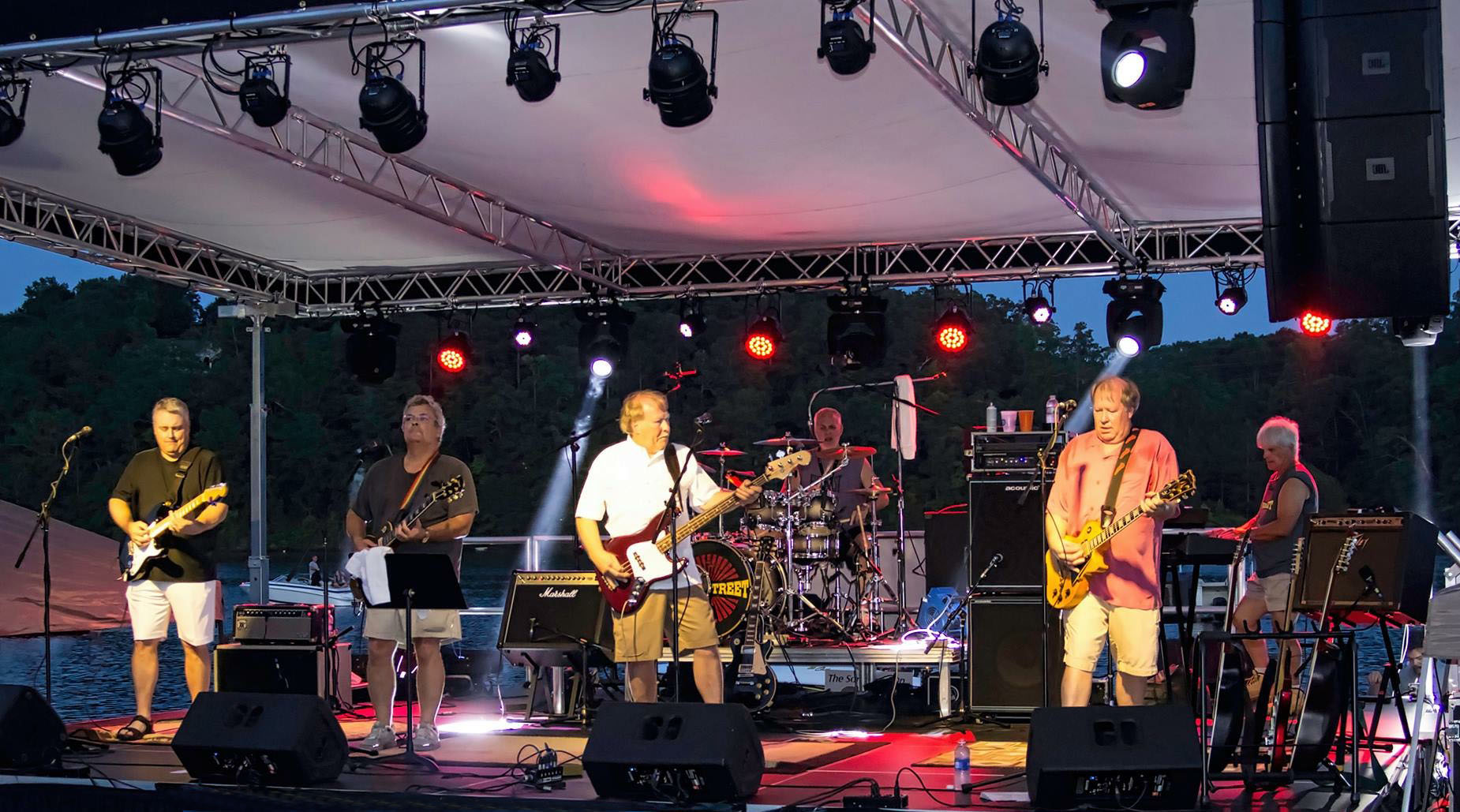 Riverstreet The band Riverstreet performing on stage.